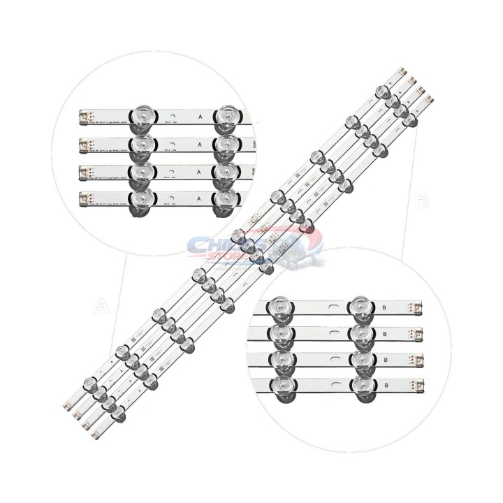 Tiras LED LG 47LB / 47LF 47″ 8 piezas | Chile’s Store