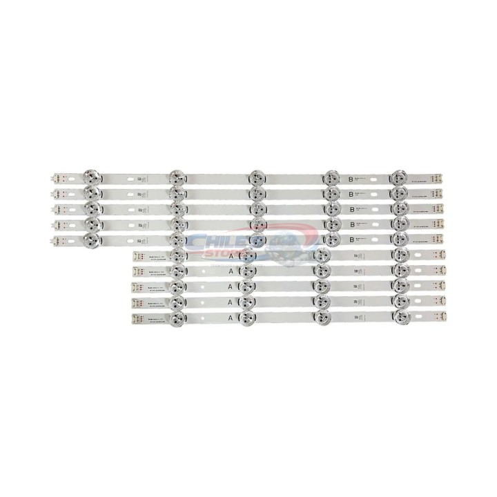 Tiras LED LG 50LB / 50LF 50″ 10 barras | Chile’s Store
