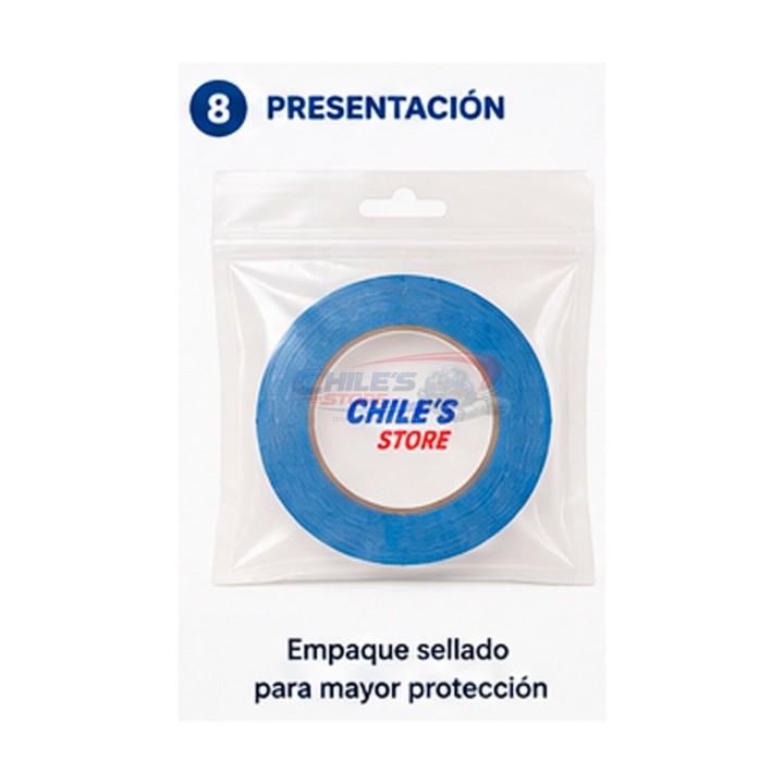 Cinta bifaz negra para pantallas 3 mm y 10 mm | Chile’s Store