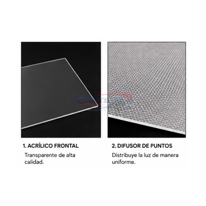Acrílico LGP y difusores Samsung UN43NU7100 43″ | Chile’s Store