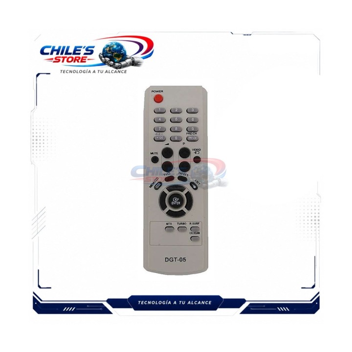 Control remoto compatible con TV Samsung – DGT-05 | Chile's Store