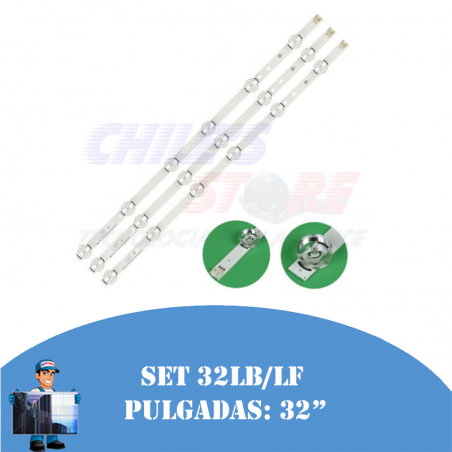 Tiras led LG 32LB/LF