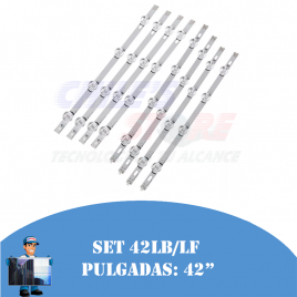 Tiras led LG 42LB/LF