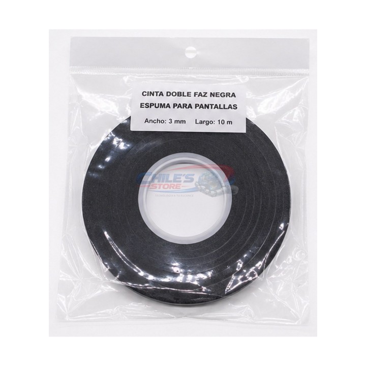 Cinta adhesiva para pantalla TV 3 mm x 10 m